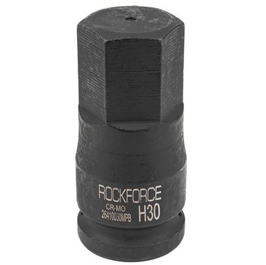 Головка-бита ударная 6-гранная 30мм, 3/4'' RockForce RF-26410030MPB