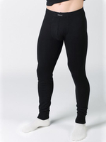 Мужские термокальсоны с начесом (Размер: M) (Цвет: черный)