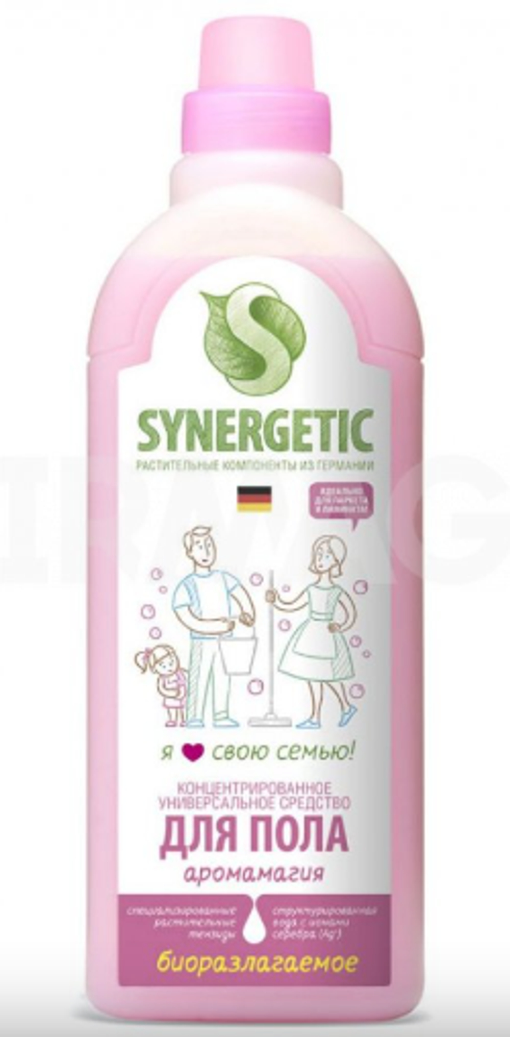 Synergetic Средство д/мытья ПОЛОВ АРОМАМАГИЯ 750 мл *4*12*