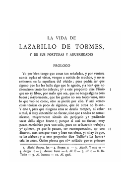 La Vida De Lazarillo De Tormes: Y De Sus Fortunas Y Adversidades (Spanish Edition) | Raymond Foulché-Delbosc