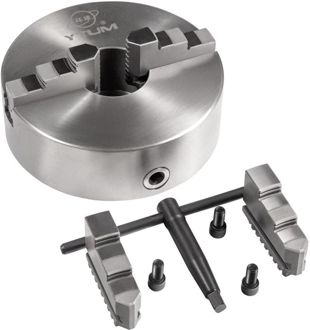 Токарный патрон К10-250 мм, двухкулачковый, самоцентрирующийся