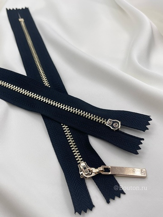 Молния черная золото