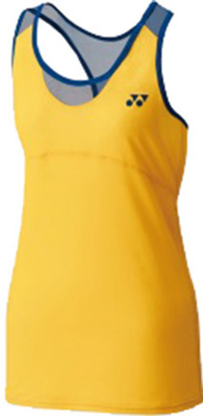 Женский топ теннисный Yonex Women's Tank - corn yellow