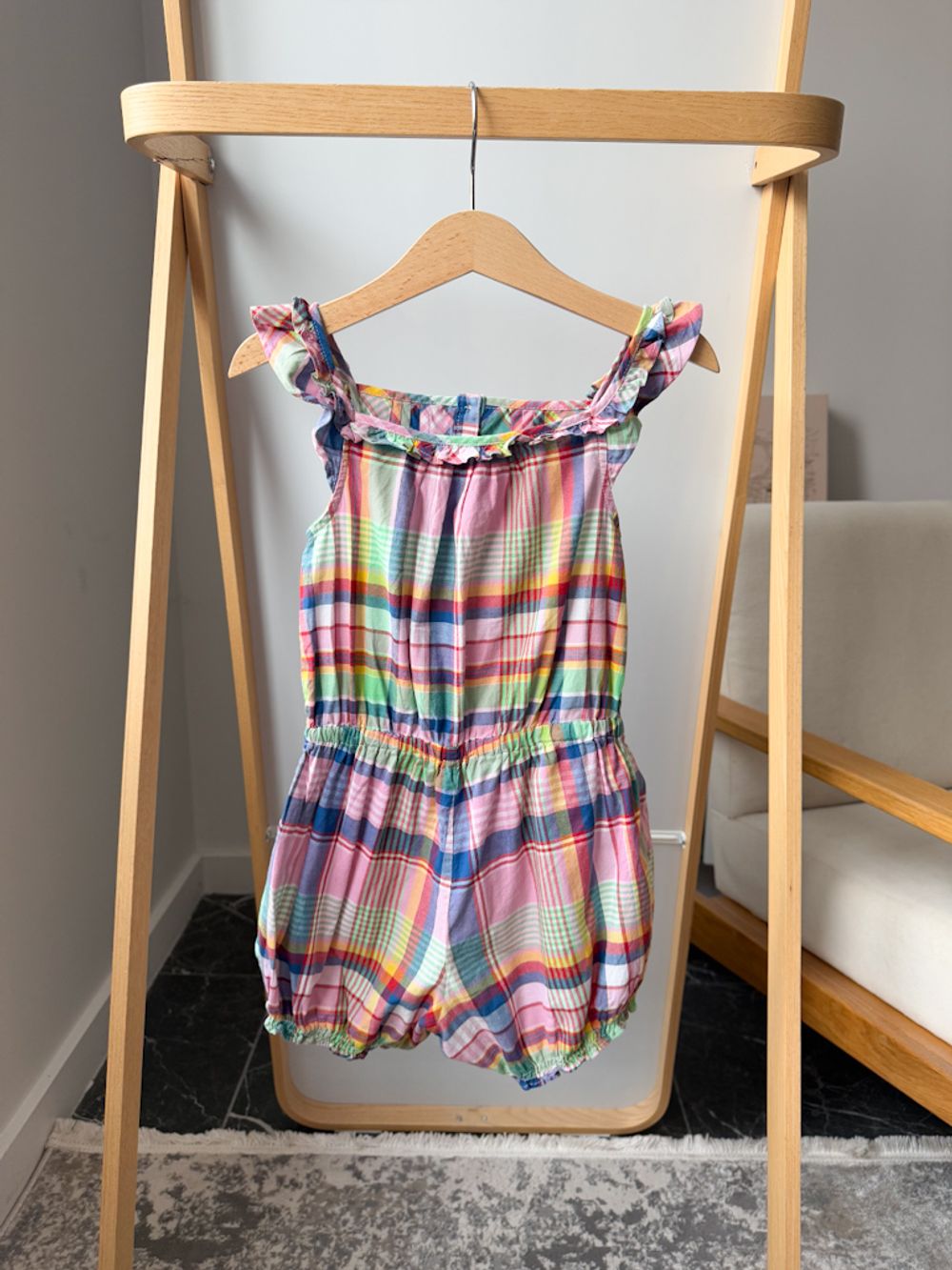 Хлопковый комбинезон-слип Ralph Lauren, 86