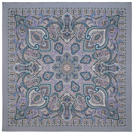 Павловопосадский платок Заряночка 2044-15