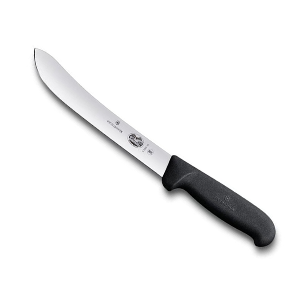 Нож Victorinox разделочный для мяса, лезвие 15 см прямое, черный