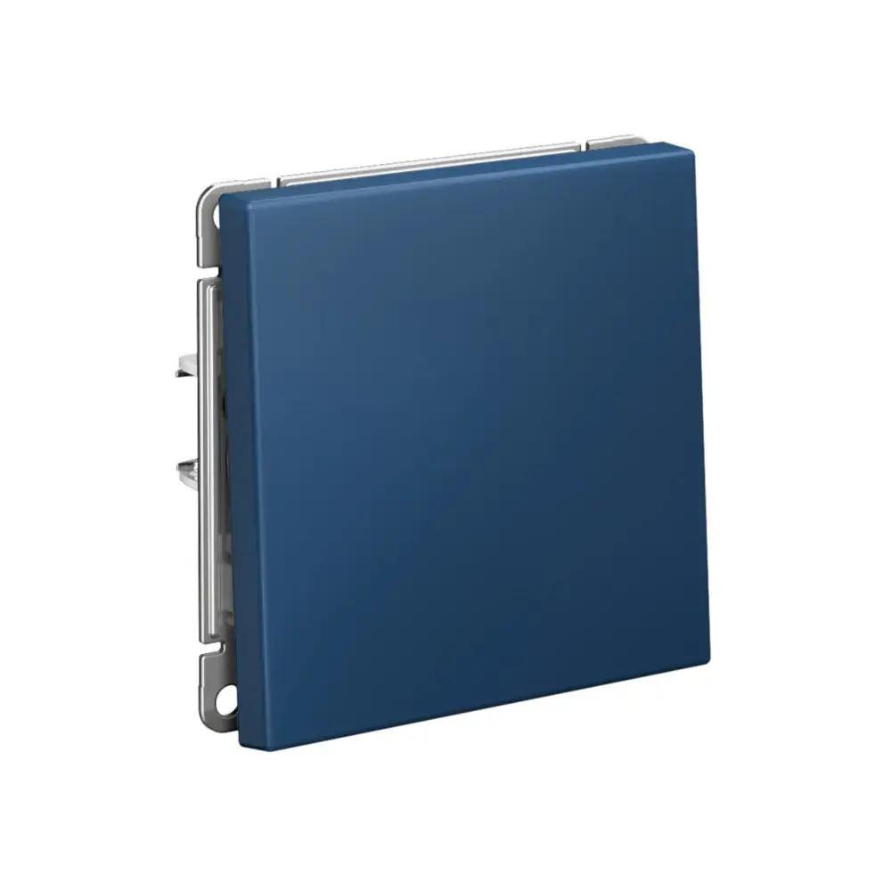 ARTGALLERY 1-клавишный ВЫКЛЮЧАТЕЛЬ КНОПОЧНЫЙ, 10А, механизм, АКВАМАРИН