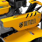 Мотоблок DPT-170S, 7 л.с., ремен.сцеп, фрез 3х4, ШОМ, передачи 2В/1Н Denzel