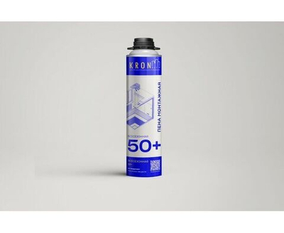 Пена всесезонная профессиональная KRONbuild 50+, 850 мл