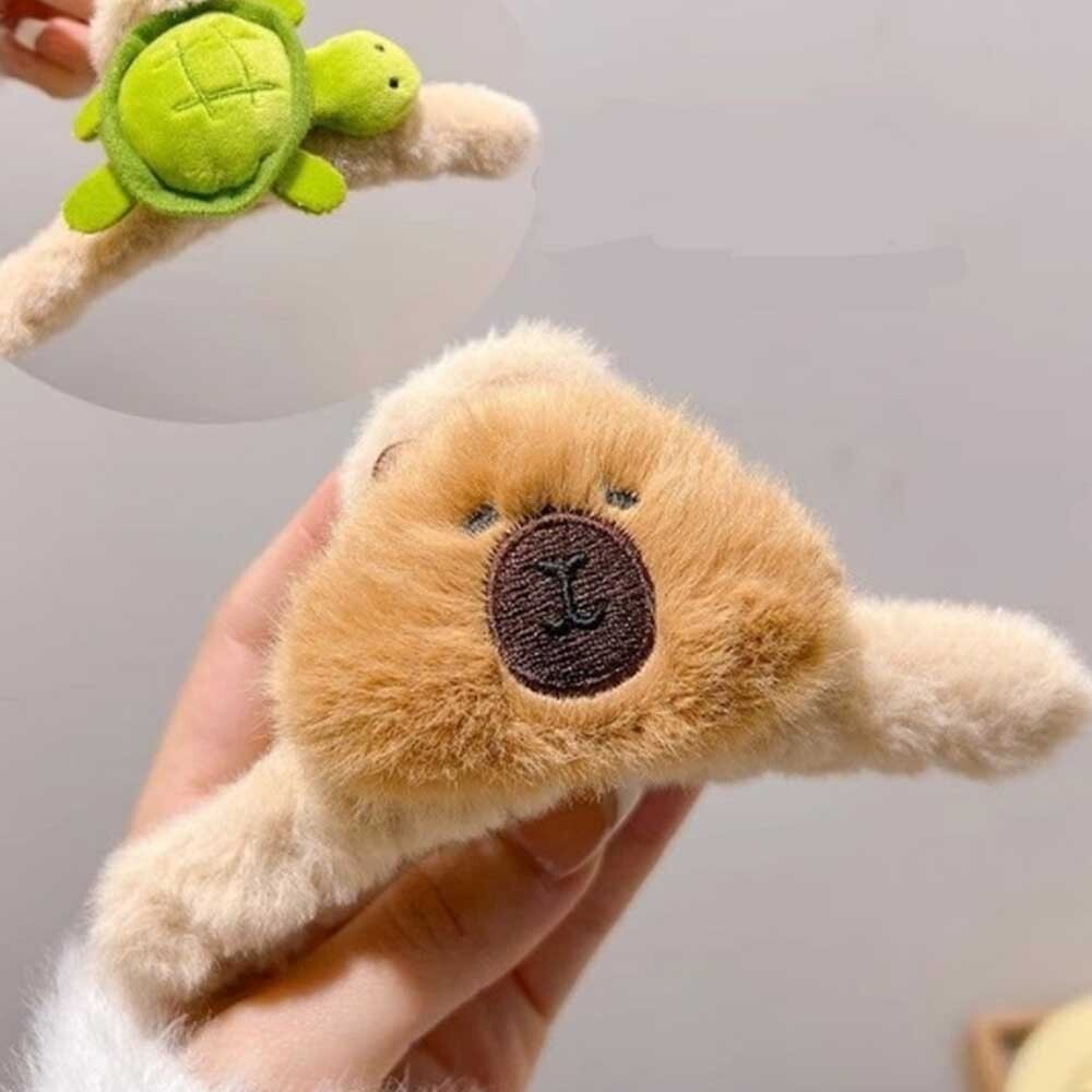 Заколка-краб Капибара