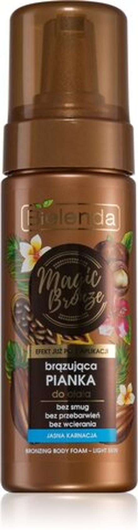 Bielenda Magic Bronze - бронзирующая пена для светлого цвета лица /   150  ml  / GTIN 5902169017446