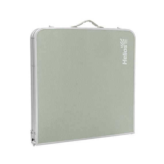 Набор мебели, стол + 4 табурета (сталь) (HS-TA-21407+HS-21124-G) Helios