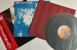 Винтажная виниловая пластинка LP ABBA Super Trouper (Japan 1980) (Obi) NM