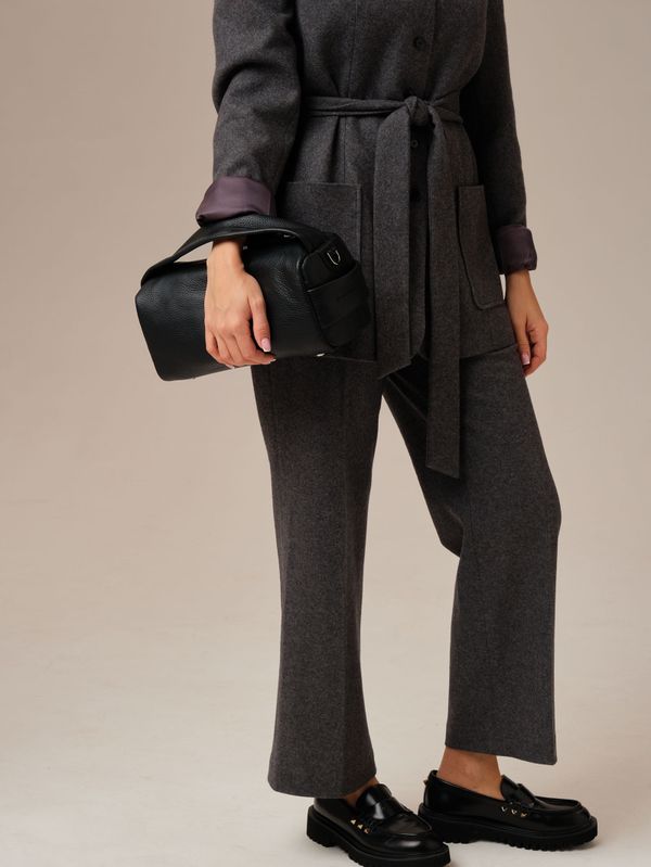 Кожаная сумка Solea DBR 31365 черный