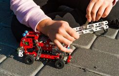 Конструктор Маленький Конструктор/Конструктор – пожарная машина   (Пожарная служба) 314