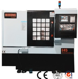 Горизонтальный токарный станок с приводным инструментом «HIRUNG» Е45F