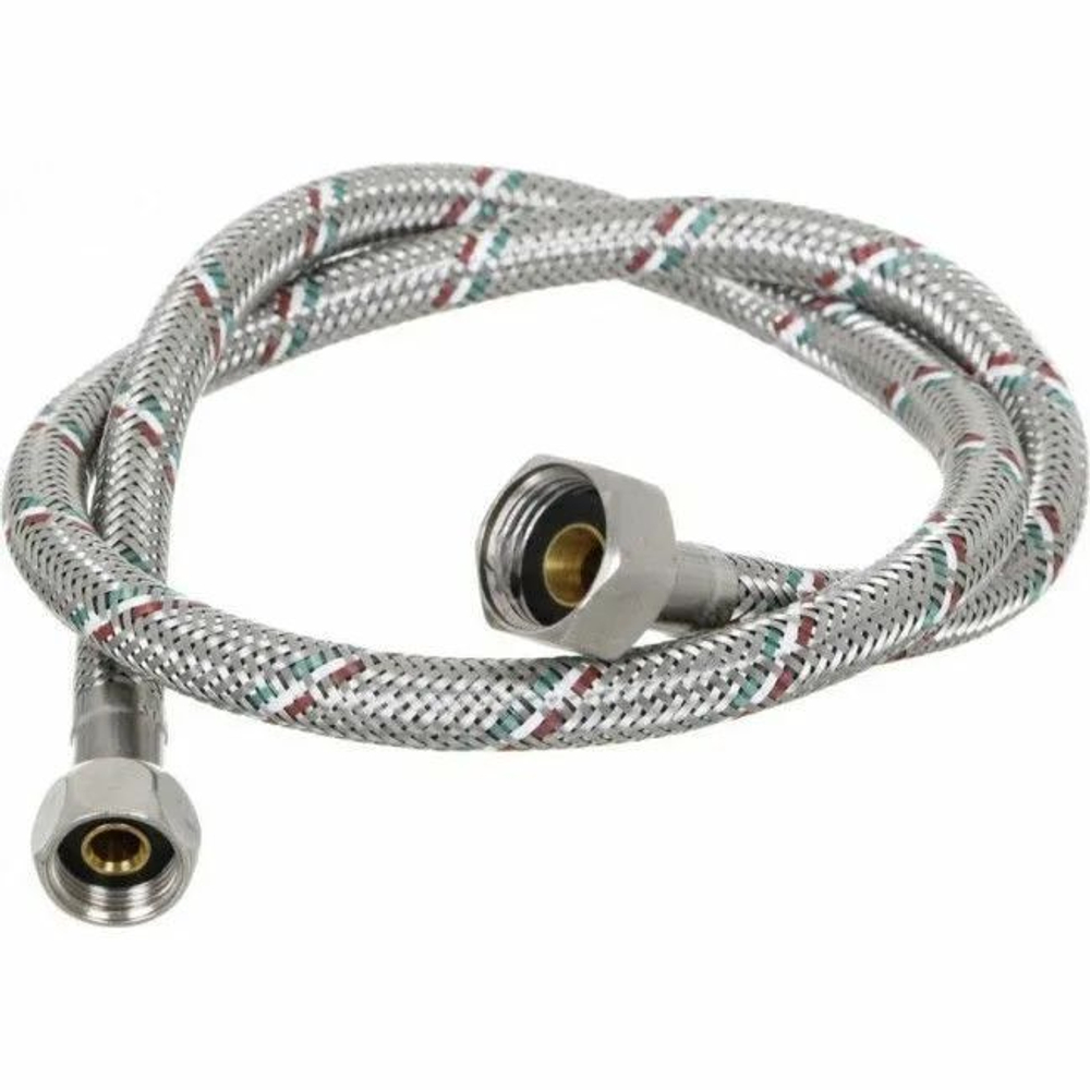 Шланг F1/2 - F1/2 гг/вв в силиконовой обмотке 120см ZERIX