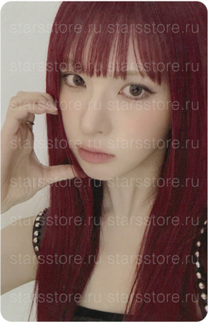 Фотокарта Jiwoo NMIXX - Blue Valentine (EVERLINE)