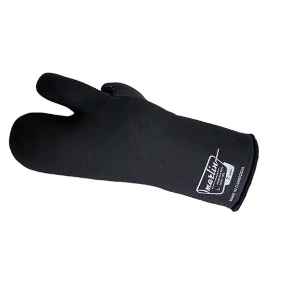 Перчатки трехпалые Marlin Nord 7 мм Коричневые