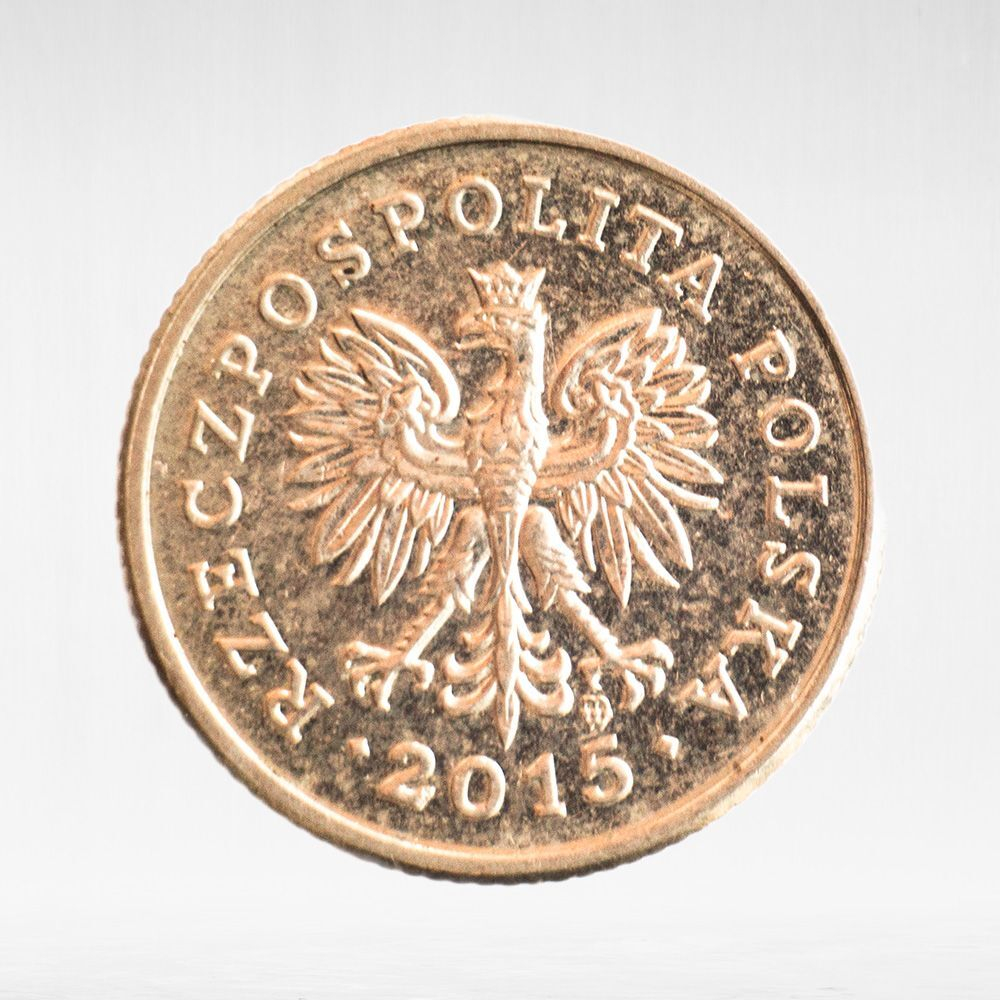 Poland, 20 Groszy, 2015, VF