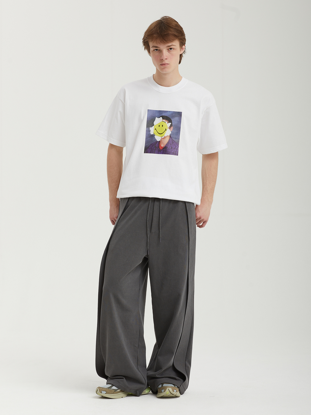 Мужские Брюки One Tuck Qulted Jersey