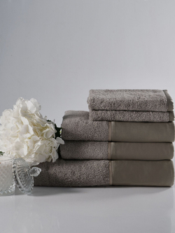 Набор полотенец 5шт Claire Batiste Atelier Brise теплый серый