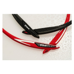 Ожерелье PHITEN EXTREME CROSS (черно-красный)