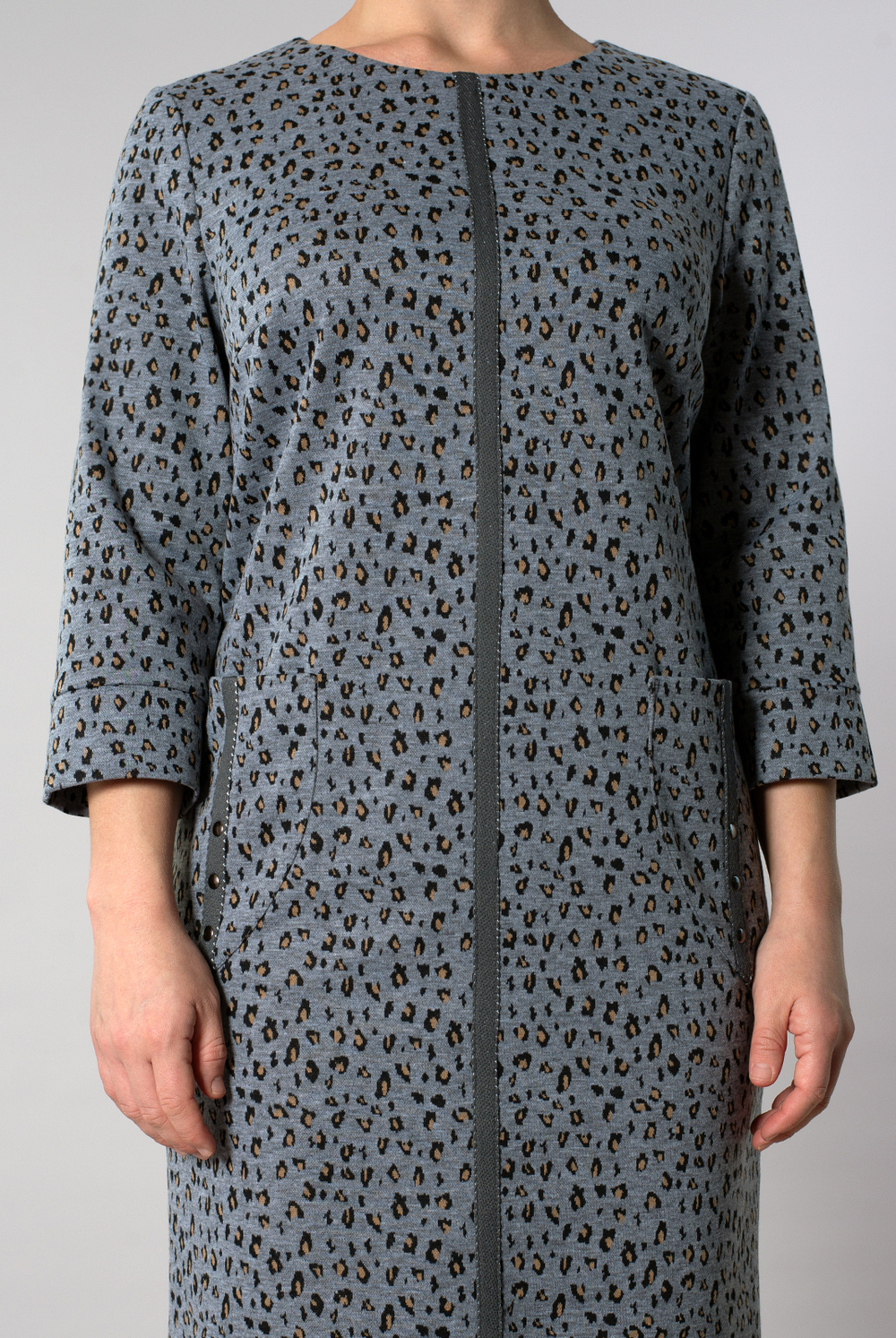 Платье женское 2715АПВ, Леопард #225Лел052715АПВ