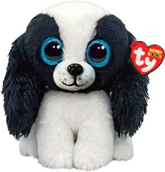 Yumşaq oyuncaq \ Мягкая игрушка \ Soft toys Sissy - dog black/white reg