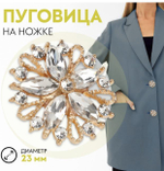 пуговицы декоративная d23мм №757-2 золотой АУ 3026026