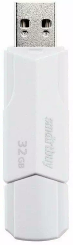 Флешка 32-GB Smartbuy Clue White USB 2.0