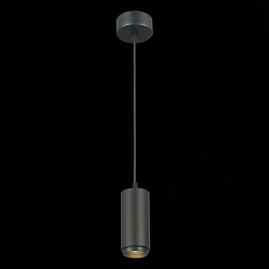 ST600.443.10 Светильник подвесной Zoom Черный LED 1*10W 4000K 1 000Lm Ra>80 15-60° IP20 D59xH130 170 Подвесные светильники