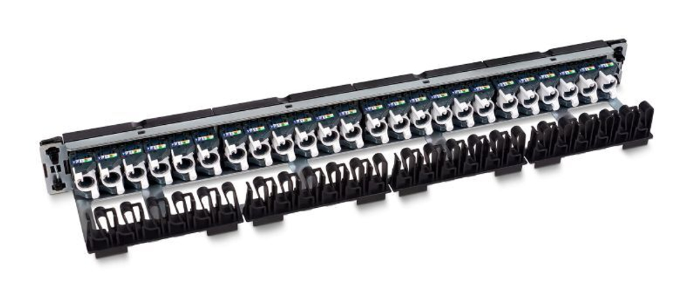 Патч-панель  Cabeus PL-24-KJ-RJ45-Cat.6-180T