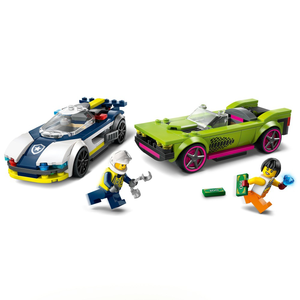 LEGO City - Погоня за мускульным автомобилем на радиоуправлении 60415