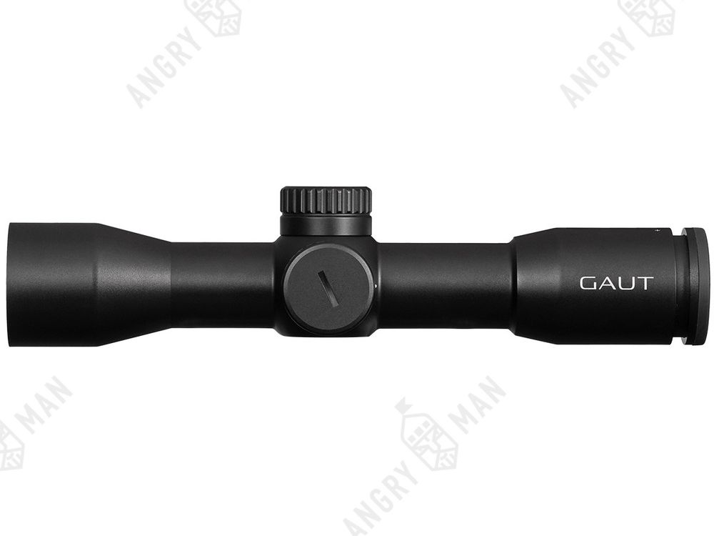 Прицел Amber 4x36, сетка 27 (Mil-Dot), подсветка красная, 30мм, 1/2 МОА, 483г, Gaut