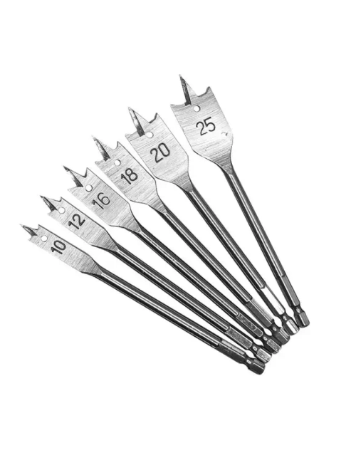 НАБОР СВЕРЛ ПО ДЕР,10-12-16-18-20-25мм (1/ 100)