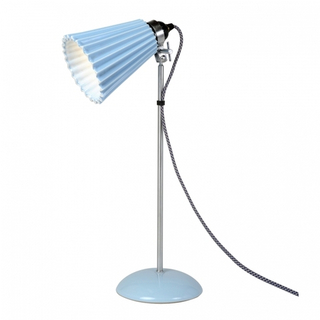 Настольная лампа Original BTC Hector Medium Pleat Table Light, Light Blue, EU-FT380BL