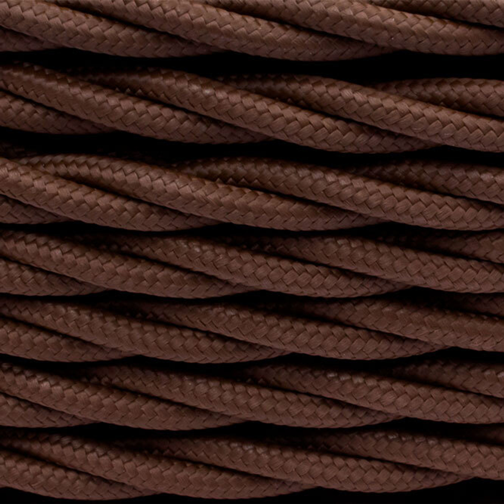 Провод 2*0,75 Коричневый (матовый) 20 м B1-422-72-20