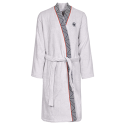 Szlafrok Roland Garros Tie Break P.Homme Bouclette - серый