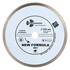 Диск алмазный по керамике Trio-Diamond 250х25.4мм (W407)