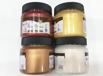 Эмаль акриловая перламутровая универсальная хамелеон (0,1 кг) OLEKOLOR