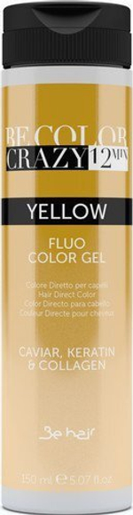 Be Hair Люминесцентный гель-краситель для волос прямого действия без аммиака - Be Color Crazy 12 Minute, 150мл