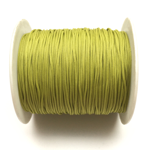 Шнур нейлоновый хаки 1 мм (катушка ок.80 метров)