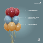 Шар 12" Нежно-голубой, Пастель Матовый (Макаронс) / Blue 640 Sp