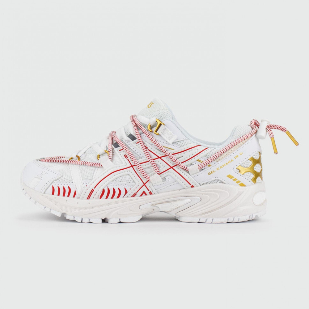 кроссовки Asics Gel-Kahana TR V2 White Red Wmns