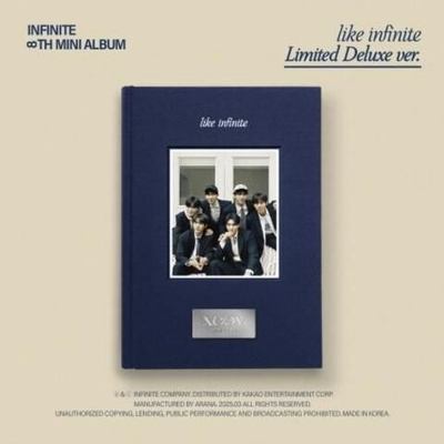 Альбом INFINITE - LIKE INFINITE 8th Mini Album LIMITED DELUXE Version