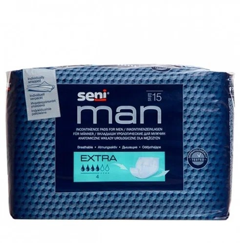 Урологические вкладыши Seni Man Extra, 15 шт