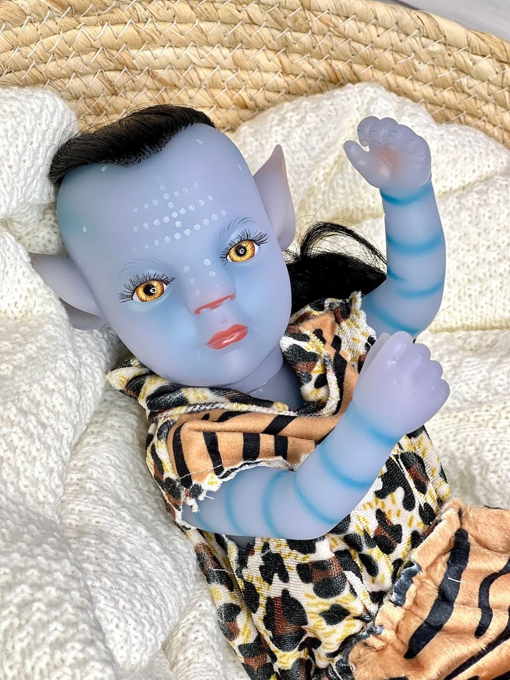 Кукла виниловая 30см Аватар (девочка) (FA005)