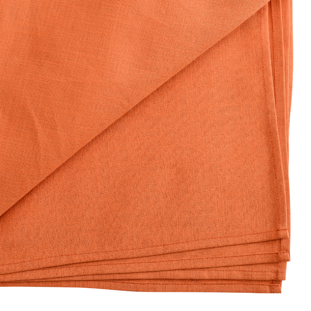 Скатерть 170х170 Tkano Russian North оранжевая