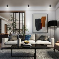 Светильник накладной ЭРА OL15 GU10 BK под лампу MR16 GU10 черный